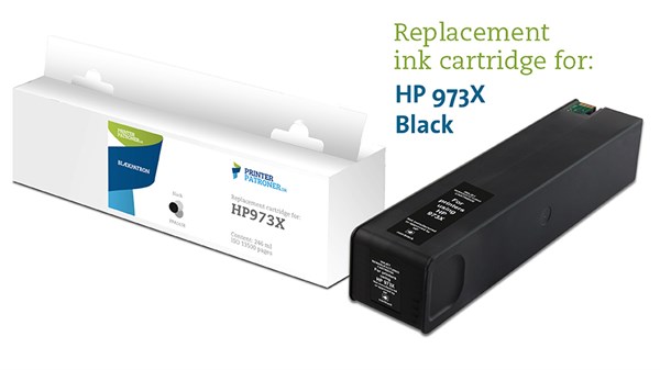 Sort Blækpatron - Hp Nr.973X - 246Ml